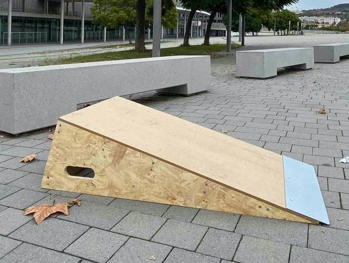 Rampa para alquiler skate en bogota 